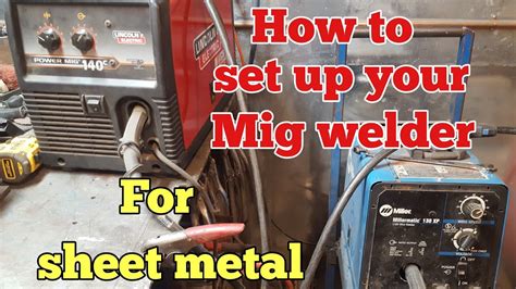 mig welding gas sheet metal|welding 14 gauge sheet metal.